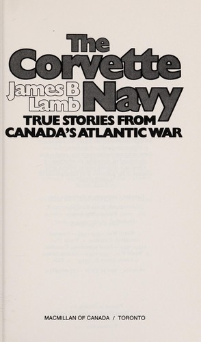 Cover for The corvette navy
