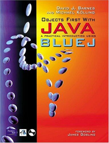 Cover for Objects First with Java
