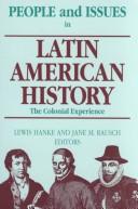 Cover for People and issues in Latin American history.