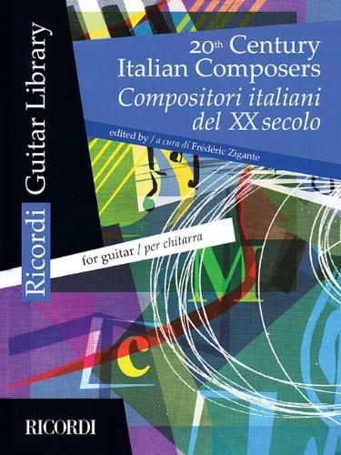 Cover for 20th Century Italian Composers