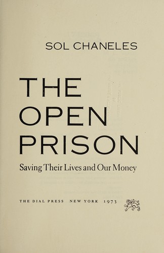 Cover for The open prison