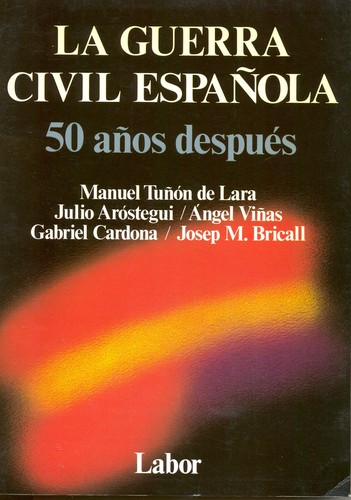 Cover for La Guerra civil española