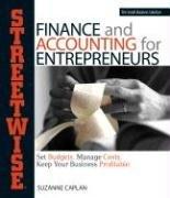 Cover for Streetwise Finance And Accounting for Entrepreneurs