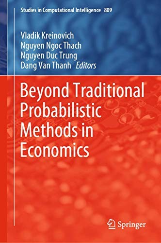 Cover for Beyond Traditional Probabilistic Methods in Economics