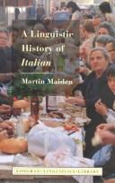 Cover for A linguistic history of Italian
