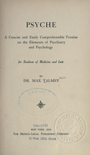 Cover for Psyche