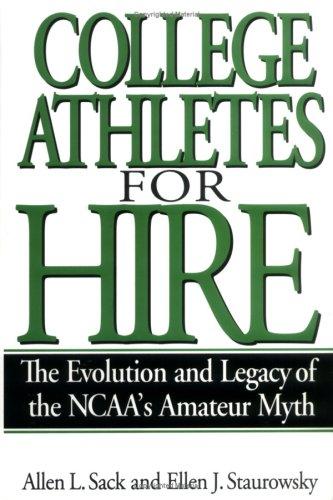 Cover for College athletes for hire