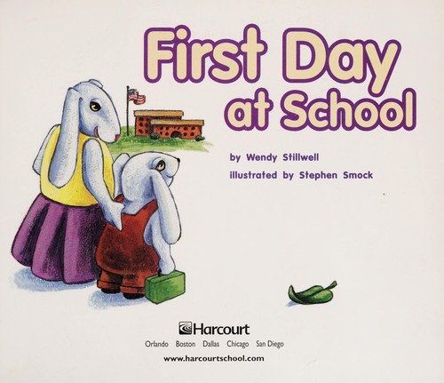 Cover for First day at school grade k reader