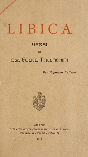 Cover for Libica