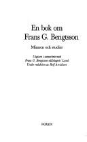 Cover for En Bok om Frans G. Bengtsson