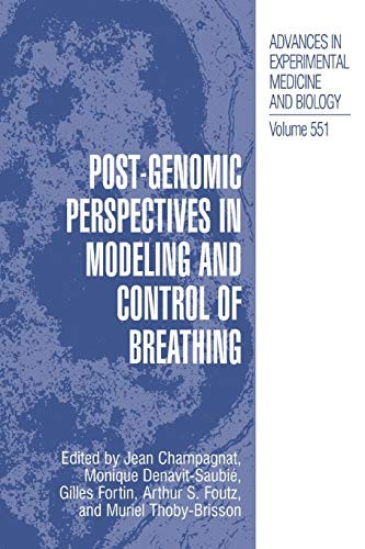 Cover for Post-Genomic Perspectives in Modeling and Control of Breathing