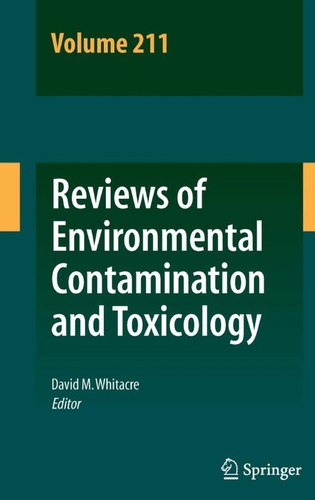 Cover for Reviews of Environmental Contamination and Toxicology Volume 211