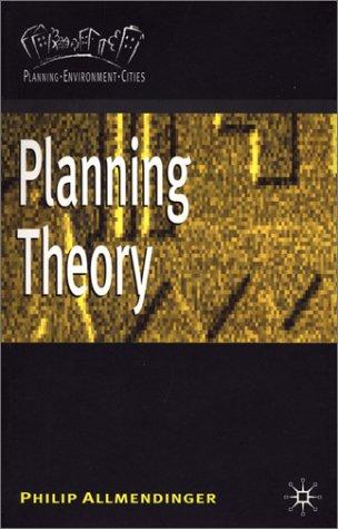 Cover for Planning Theory (Planning, Environment, Cities)