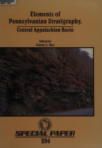 Cover for Elements of Pennsylvanian stratigraphy, central Appalachian Basin