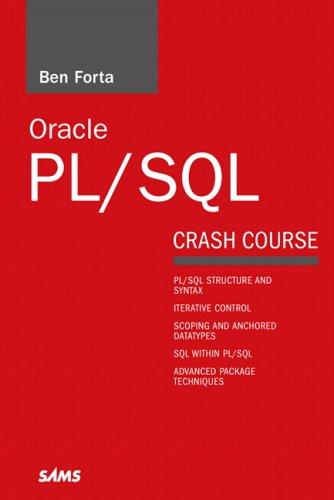 Cover for Oracle PL/SQL Crash Course