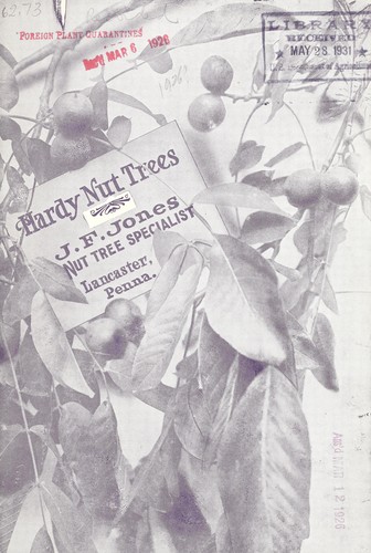 Cover for Hardy nut trees