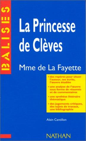 Cover for La princesse de Clèves, Madame de Lafayette