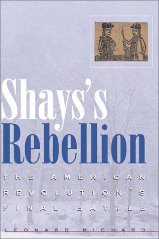 Cover for Shays's Rebellion