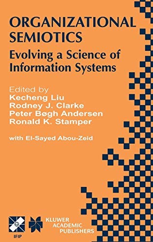 Cover for Organizational semiotics