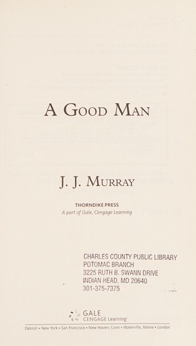 Cover for A Good Man