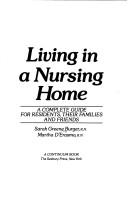 Cover for Living in a nursing home