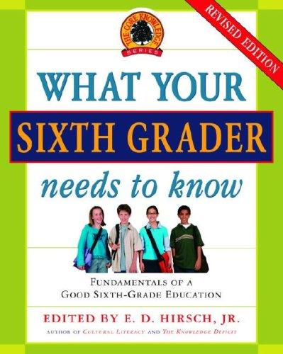 Cover for What Your Sixth Grader Needs to Know (Revised) (The Core Knowledge)