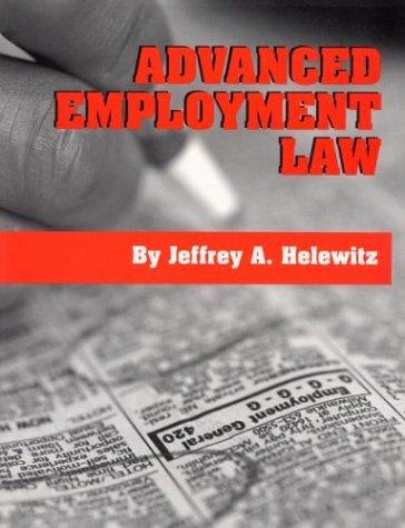 Cover for Advanced Employment Law