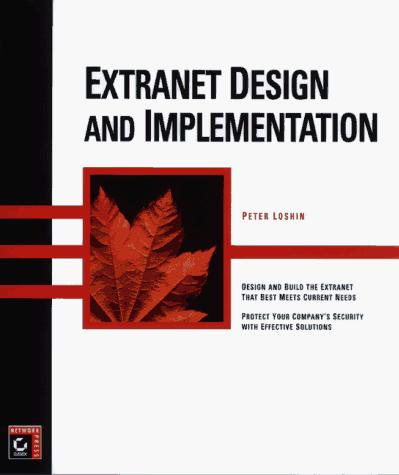 Cover for Extranet design and implementation