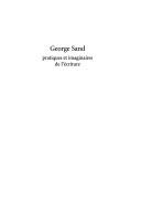 Cover for George Sand