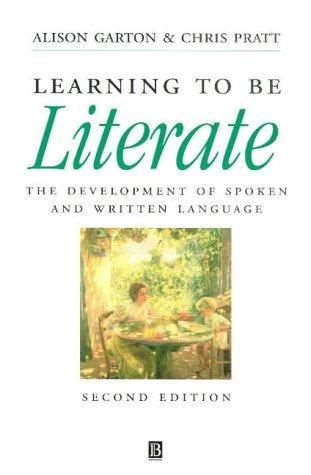 Cover for Learning to be literate