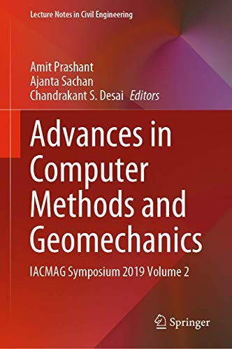 Cover for Advances in Computer Methods and Geomechanics
