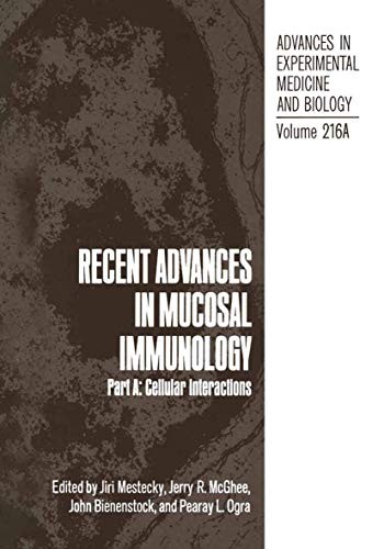 Cover for Recent Advances in Mucosal Immunology : Part A