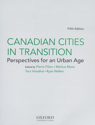 Cover for Canadian Cities in Transition