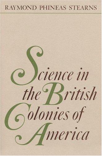 Cover for Science in the British colonies of America.