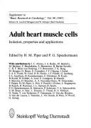 Cover for Adult Heart Muscle Cells
