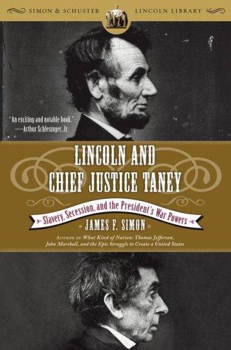 Cover for Lincoln and Chief Justice Taney