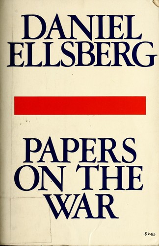 Cover for Papers on the War