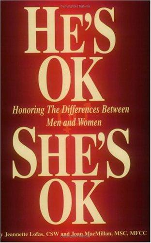 Cover for He's ok, she's ok