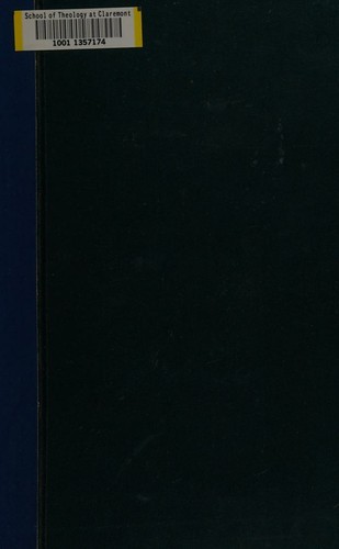 Cover for The Gnostic problem