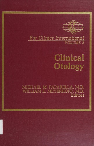 Cover for Clinical otology