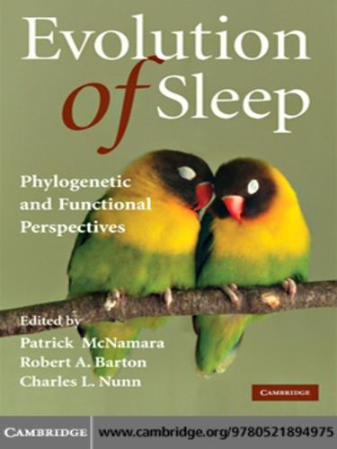 Cover for Evolution of Sleep