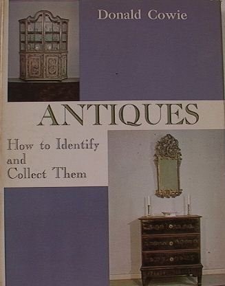 Cover for Antiques, how to identify and collect them