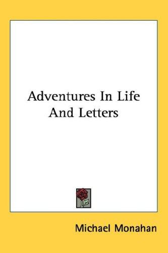 Cover for Adventures In Life And Letters