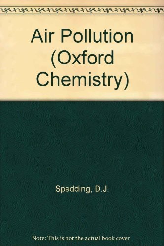 Cover for Air Pollution (Oxford Chemistry)