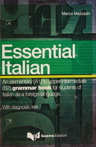 Cover for L'Italiano Essenziale Con Test DI Autovalutazione