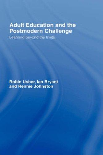 Cover for Adult education and the postmodern challenge