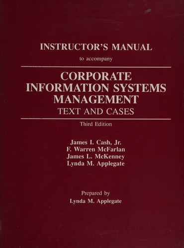 Cover for Corp Info Sys Mgmt:T&C Im