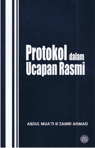 Cover for Protokol Dalam Ucapan Rasmi