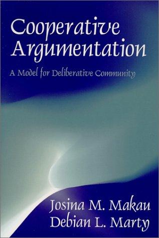 Cover for Cooperative Argumentation