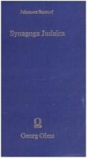 Cover for Synagoga Judaica